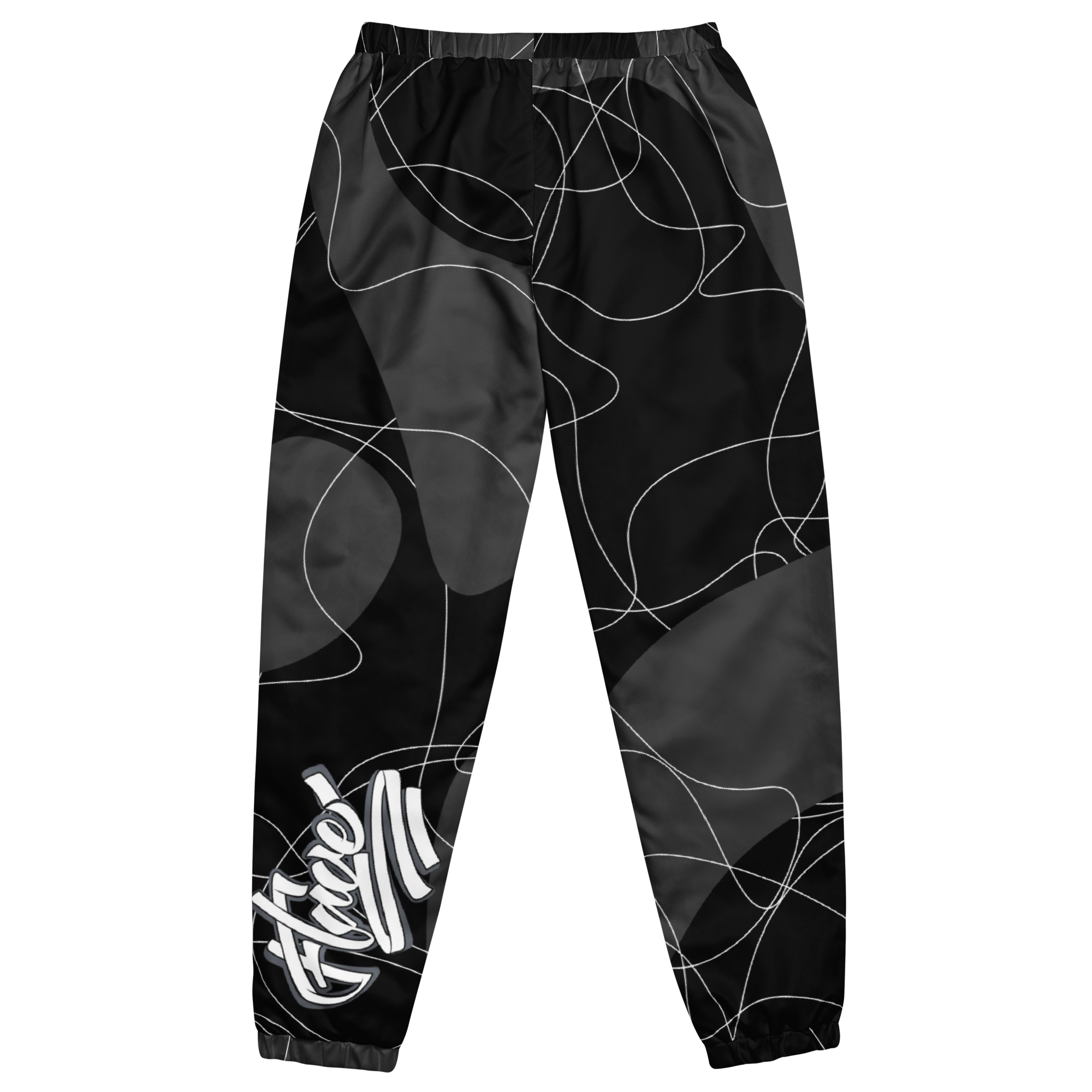 Space Grey Skeleton Track Pants