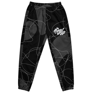 Space Grey Skeleton Track Pants