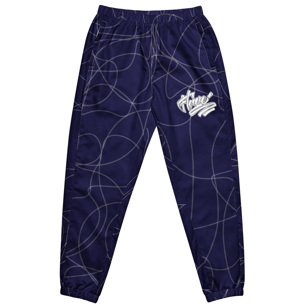 Navy Skeleton Track Pants